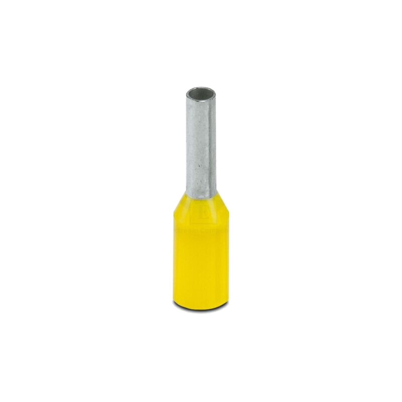 Vârf: tub de capăt; izolată; cupru; 1mm2; Lung.capăt: 6mm; pe cablu Vârf: tub de capăt; izolată; cupru; 1mm2; Lung.capăt: 6mm; pe cablu