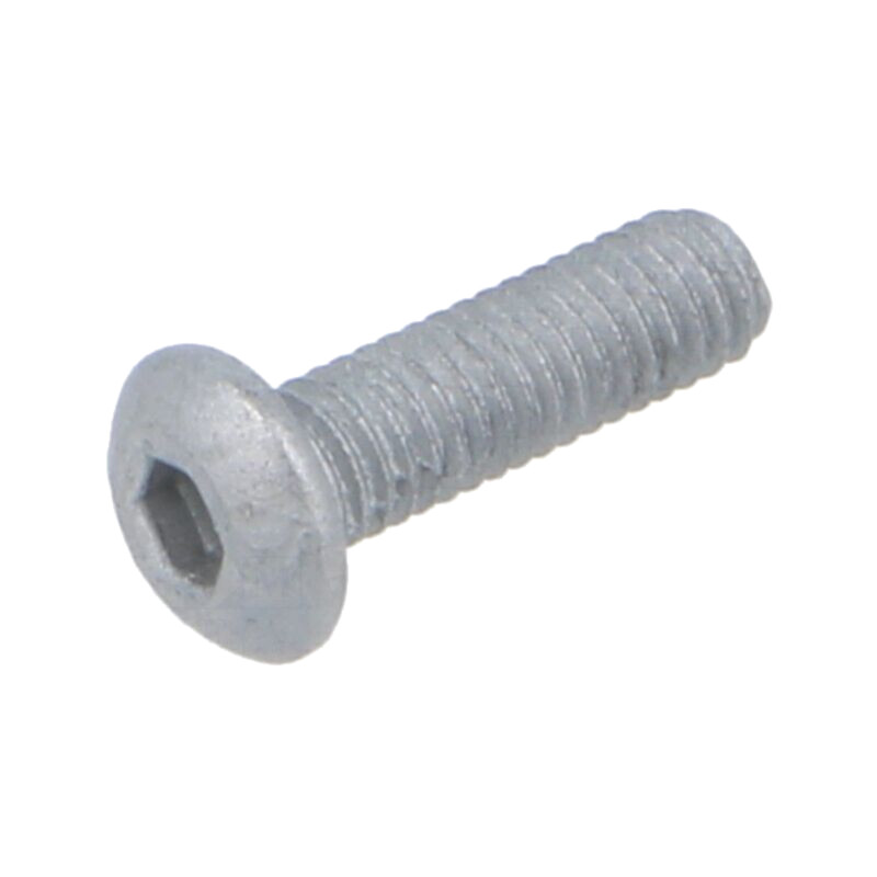 Şurub; M3x10; 0,5; Cap: buton; imbus; HEX 2mm; oţel; zinc; ISO 7380-1