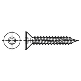 Şurub; 3,9x38; Cap: îngropat; Torx®; TX15; ISO 14586C