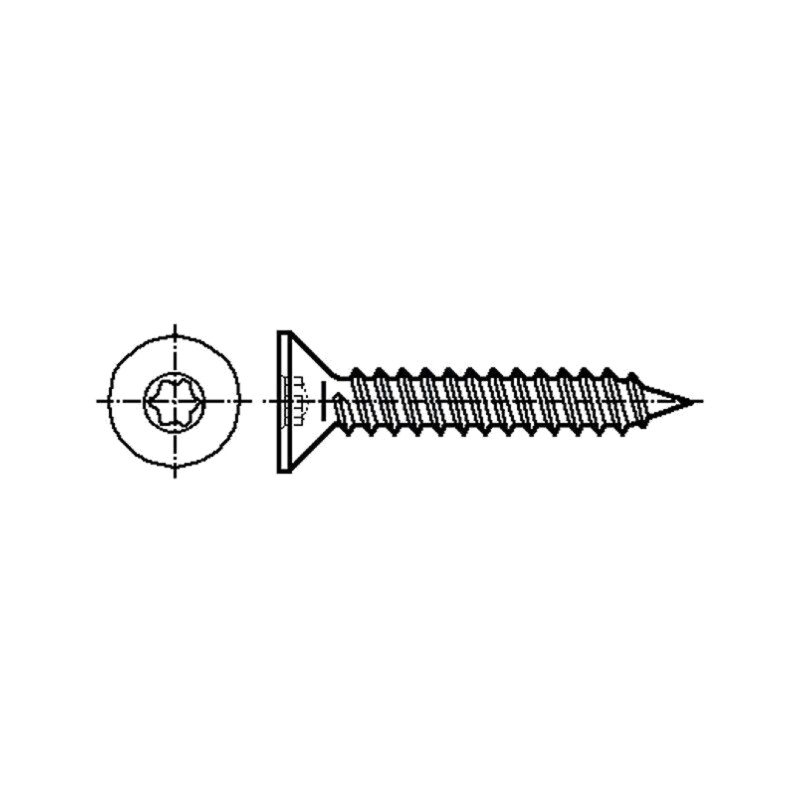 Şurub; 4,2x32; Cap: îngropat; Torx®; TX20; ISO 14586C