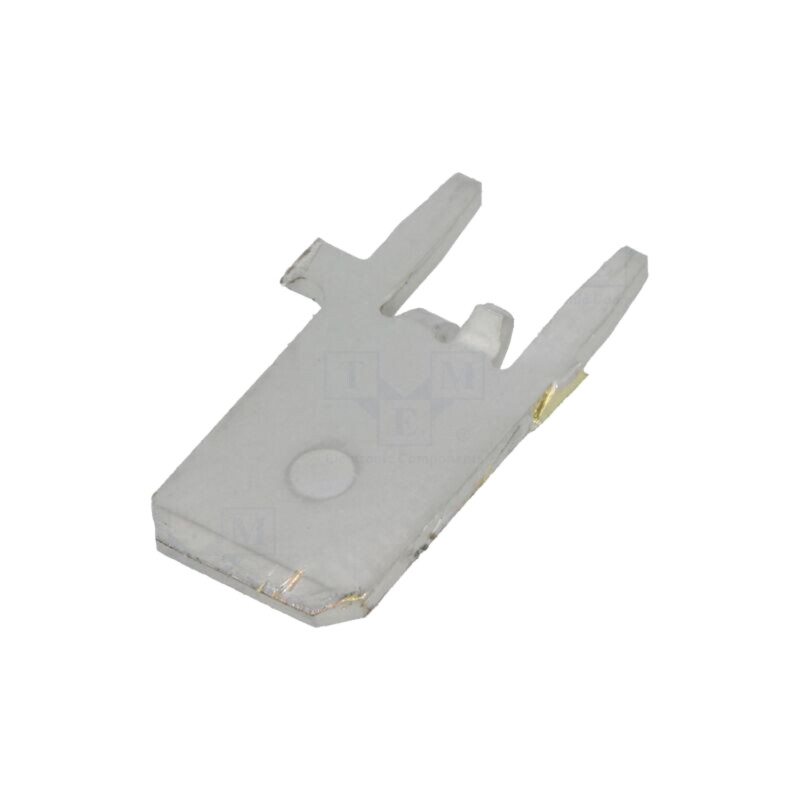 Terminal: plat; 6,3mm; 0,8mm; tată; THT; alamă; cositorit; drept Terminal: plat; 6,3mm; 0,8mm; tată; THT; alamă; cositorit; drept