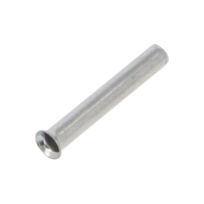 Vârf: tub de capăt; neizolat; cupru; 2,5mm2; 18mm; cositorit Vârf: tub de capăt; neizolat; cupru; 2,5mm2; 18mm; cositorit