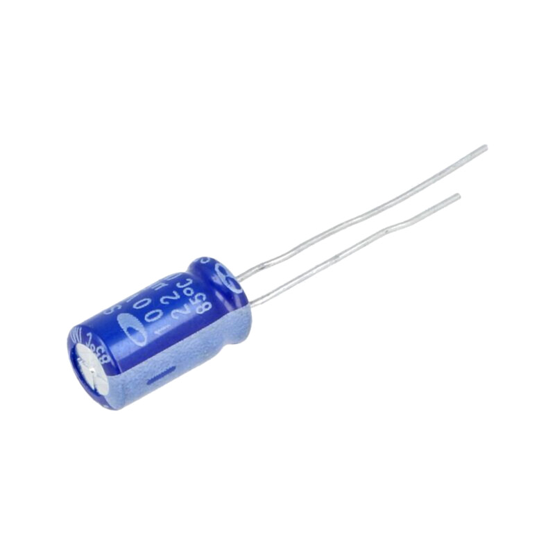 Condensator: electrolitic; THT; 22uF; 100VDC; Ø6,3x11mm; ±20%; SD Condensator: electrolitic; THT; 22uF; 100VDC; Ø6,3x11mm; ±20%; SD