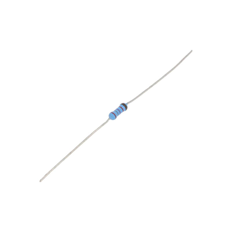 Rezistor: thin film; THT; 28,7kΩ; 600mW; ±1%; Ø0,6x28mm; Ø2,5x6,5mm