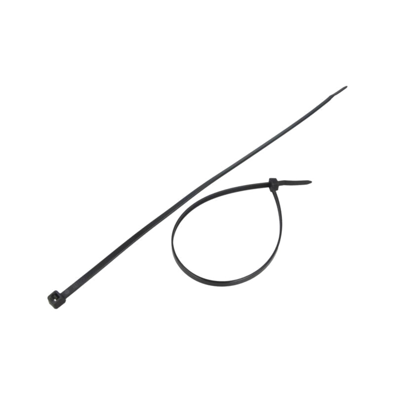 Colier de strângere; L: 280mm; W: 4,8mm; neagră; poliamidă; 333N