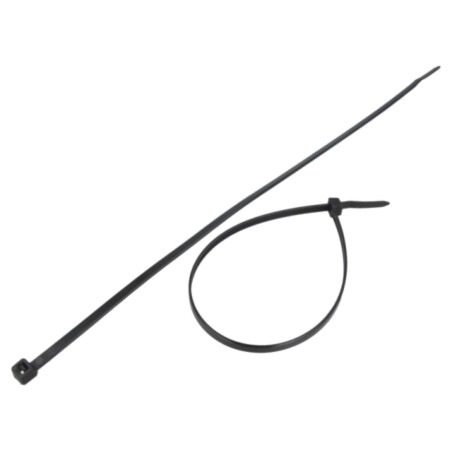 Colier de strângere; L: 280mm; W: 4,8mm; neagră; poliamidă; 333N