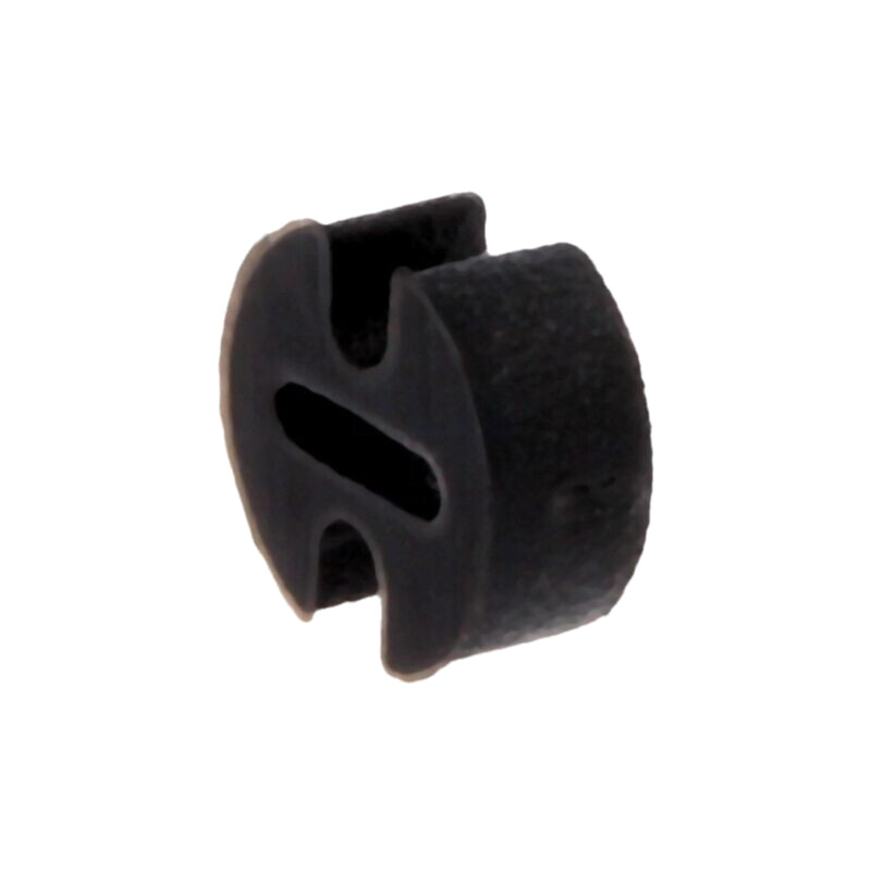 Bucşă de distanţare; LED; Øext: 4,5mm; ØLED: 3mm; Lung: 2mm; neagră