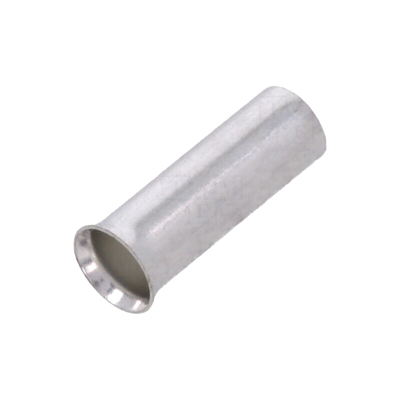 Vârf: tub de capăt; neizolat; cupru; 6mm2; 12mm; cositorit; crimpat