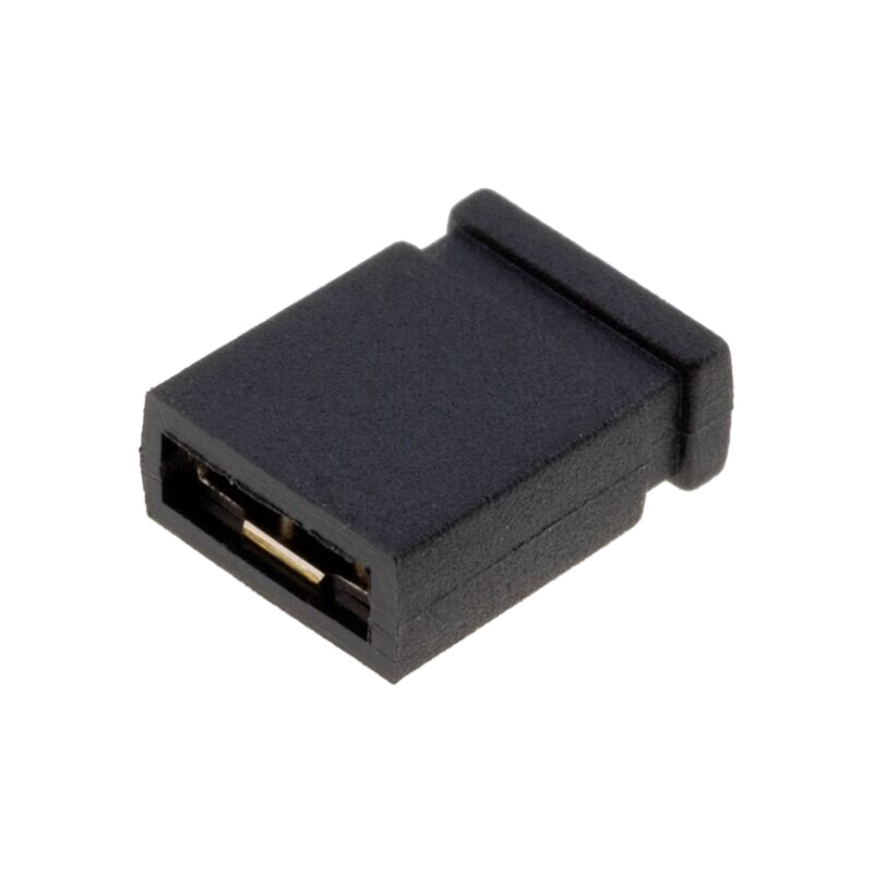 Conector: şiruri pini; jumper; mamă; 2,54mm; 1x2; Versiune: închise