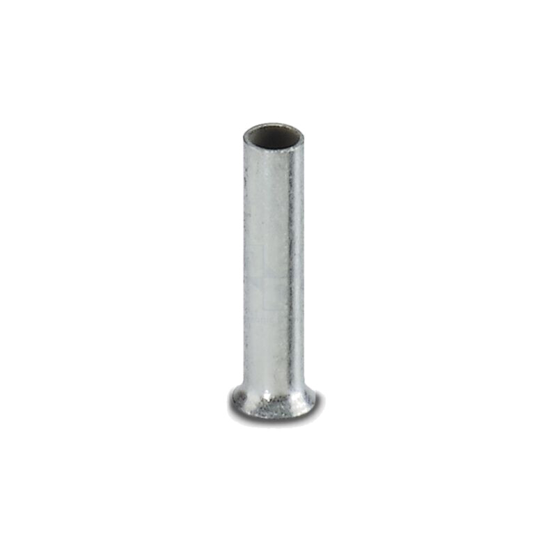 Vârf: tub de capăt; neizolat; cupru; 1mm2; cositorit; pe cablu; 8mm