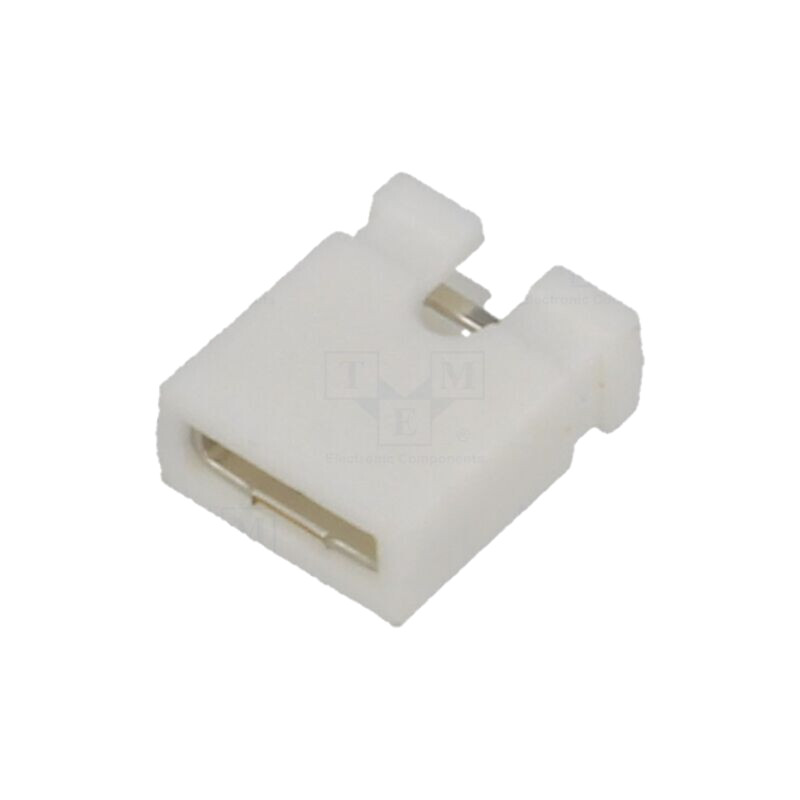 Conector: şiruri pini; jumper; mamă; 2,54mm; 1x2; Versiune: deschis