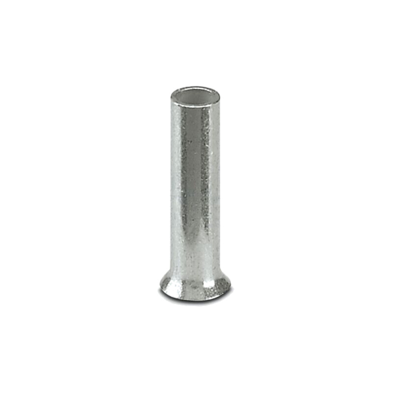 Vârf: tub de capăt; neizolat; cupru; 0,5mm2; cositorit; pe cablu