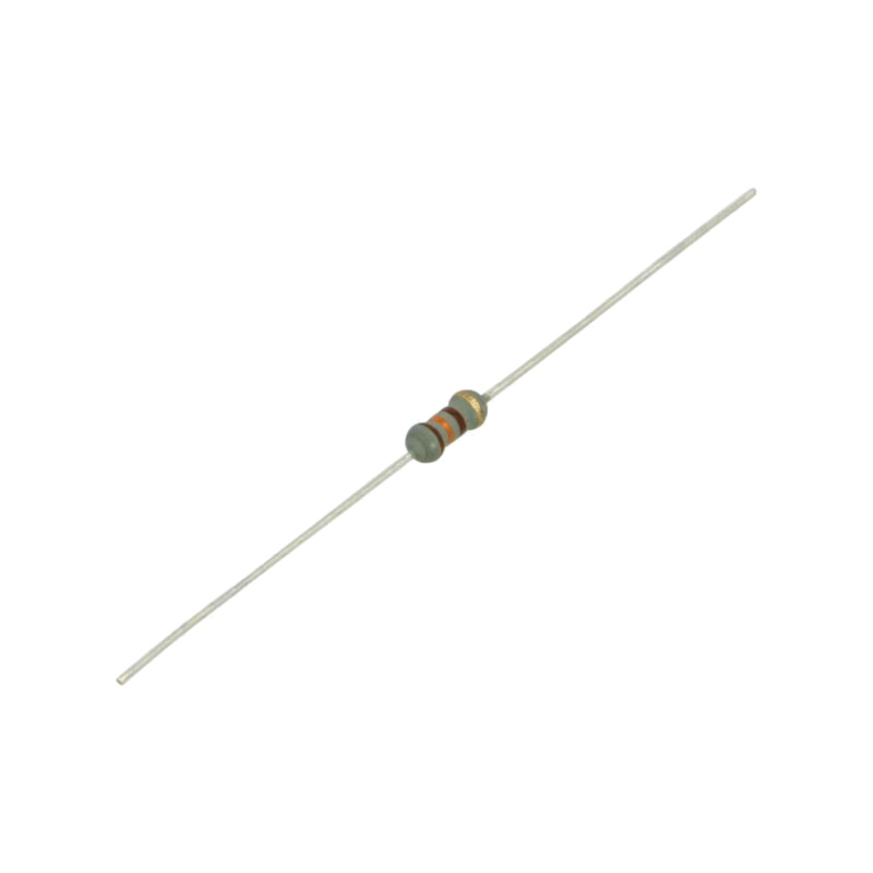Rezistor: carbon; THT; 130Ω; 500mW; ±5%; Ø0,54x28mm; Ø2,5x6,8mm