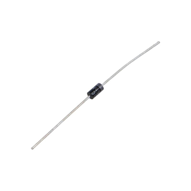 Diodă: redresoare; THT; 50V; 1A; Ammo Pack; Ifsm: 30A; DO41; 150ns