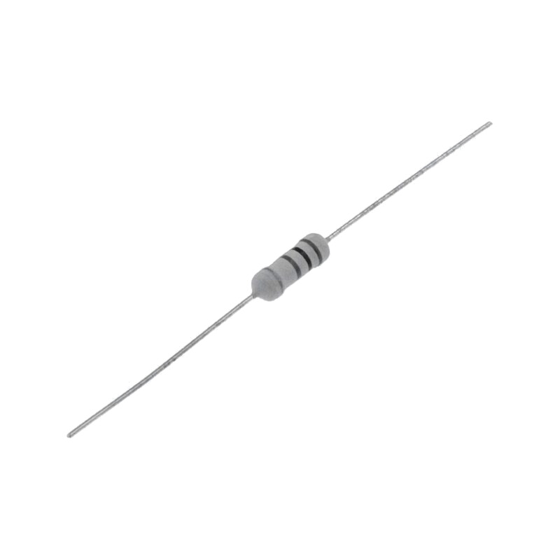 Rezistor: metal oxide; THT; 330Ω; 1W; ±5%; Ø0,6x26mm; Ø3,2x9mm