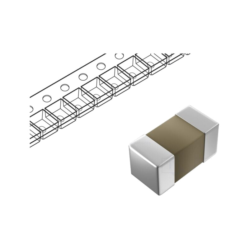 Condensator: ceramic; MLCC; 2,2nF; 50V; C0G (NP0); ±2%; SMD; 0402
