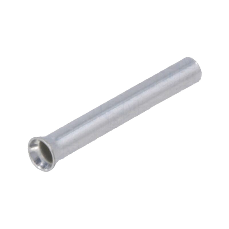 Vârf: tub de capăt; neizolat; cupru; 0,5mm2; 10mm; cositorit Vârf: tub de capăt; neizolat; cupru; 0,5mm2; 10mm; cositorit