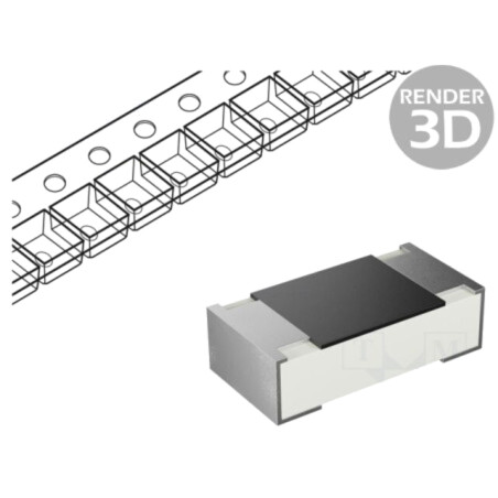 Rezistor: thick film; 0603; 8,2kΩ; 100mW; ±1%; -55÷155°C; 100ppm/°C