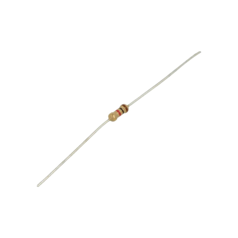 Rezistor: carbon; 1kΩ; 250mW; ±5%; Ø2,4x6,3mm; axial