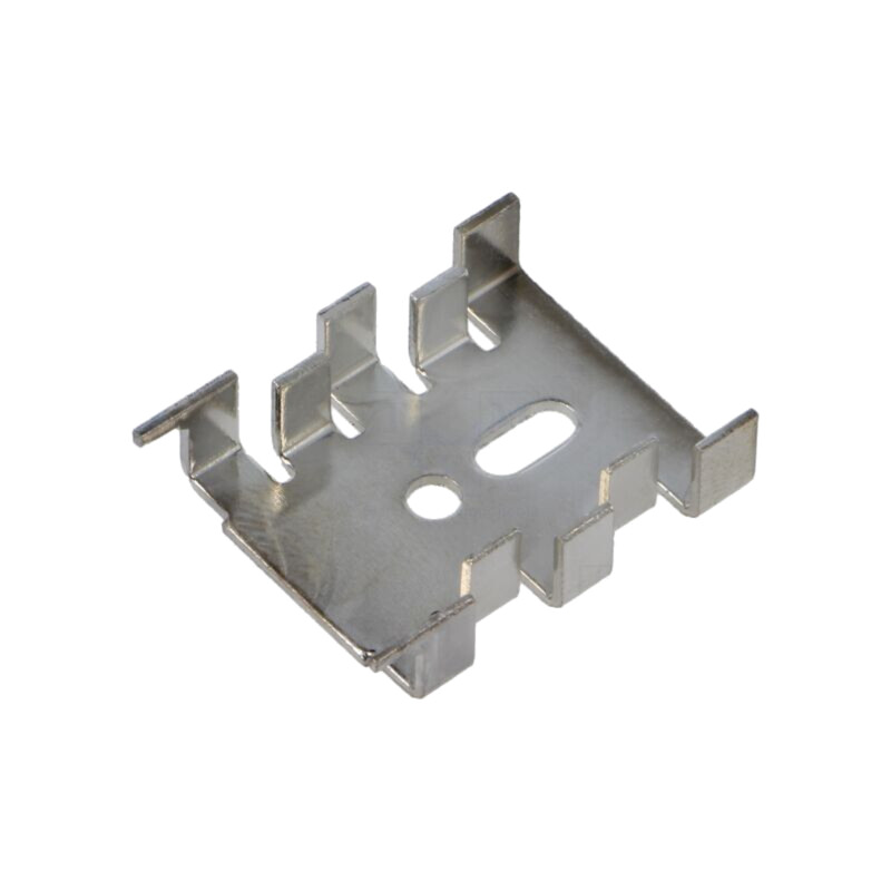 Radiator: extrudat; U; naturală; L: 33mm; W: 25,4mm; H: 8mm; 18K/W