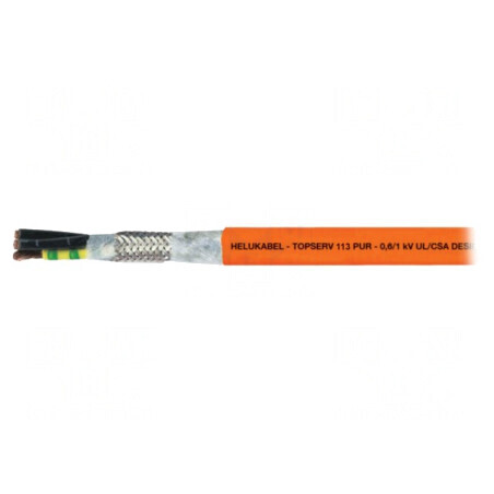 Cablu pentru servomotoare TOPSERV®113 4G1,5mm2 (2x1)mm2 | Electronic-mag.ro | Componente Electronice