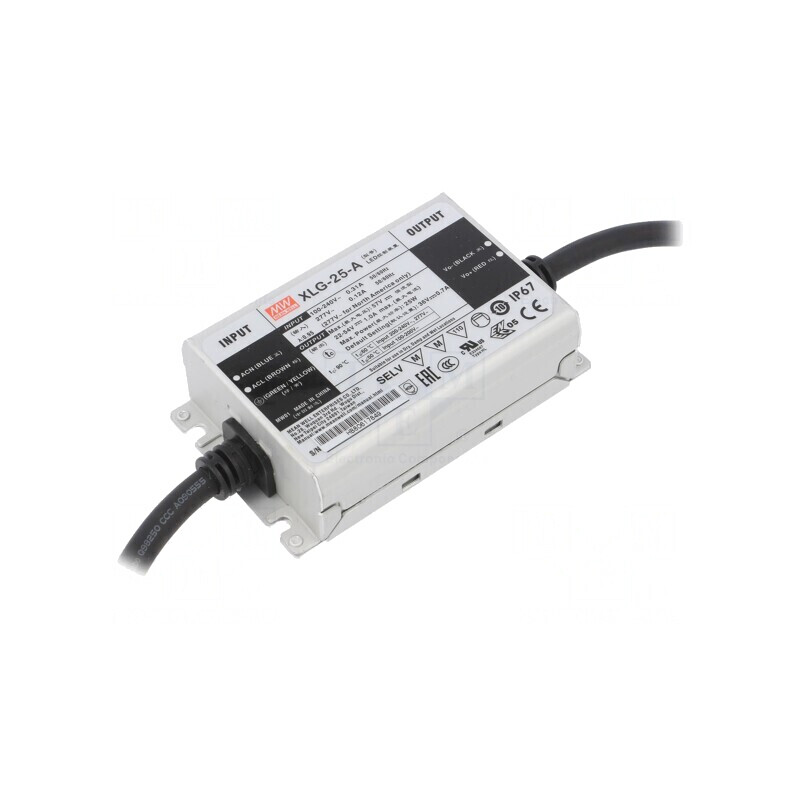Alimentator LED 25W 22-54VDC 0.25-1.05A 90-305VAC | Electronic-mag.ro | Componente Electronice Alimentator LED 25W 22-54VDC 0.25-1.05A 90-305VAC | Electronic-mag.ro | Componente Electronice