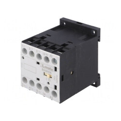 Contactor 3P NO 24VAC 9A cu 3 Contacte Auxiliare | Electronic-mag.ro | Componente Electronice