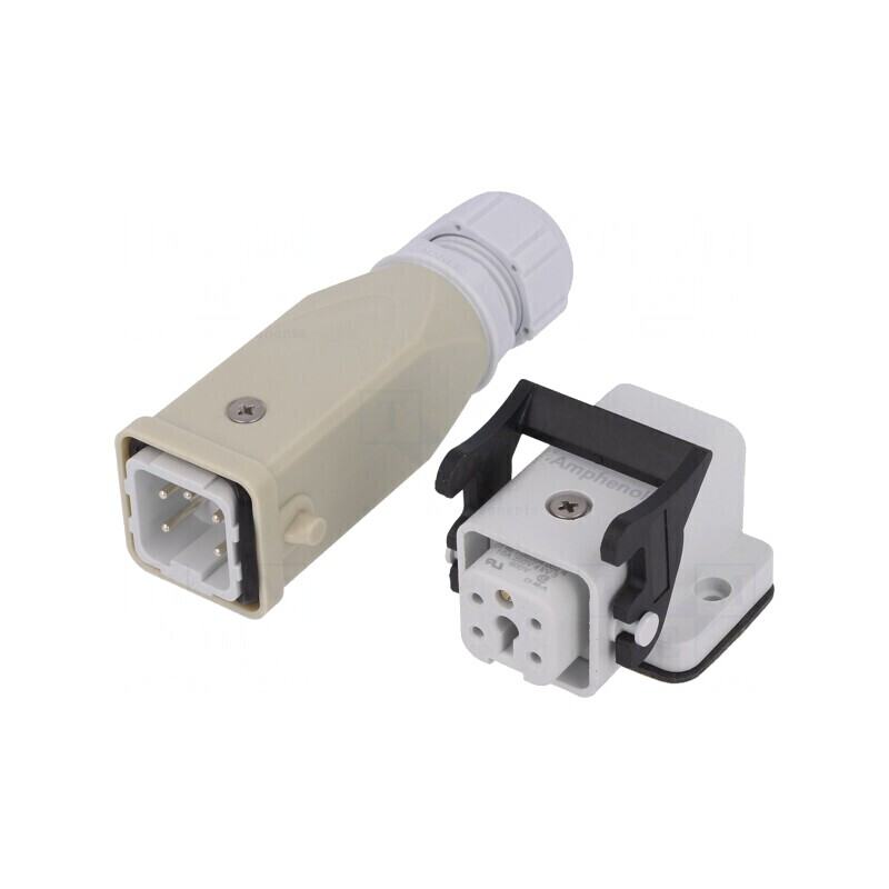 Conector HDC Tata Mama 5 4 PE A3 M20 | Electronic-mag.ro | Componente Electronice