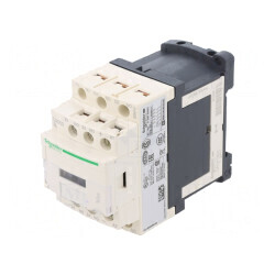 Contactor 5-polar NO 24VDC 10A pentru șină DIN CAD50BL | Electronic-mag.ro | Componente Electronice