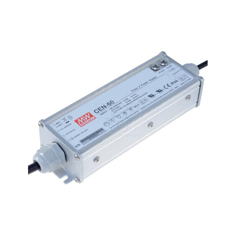 Alimentator LED 62,1W 54VDC IP66 | Electronic-mag.ro | Componente Electronice