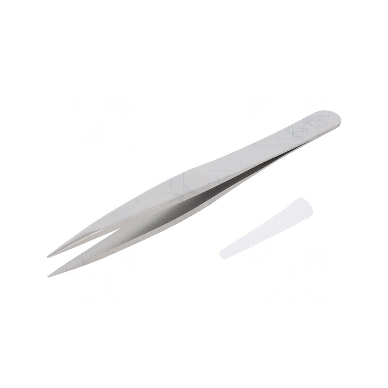 Pensetă Dreaptă 123mm pentru Lucrări de Precizie | Electronic-mag.ro | Componente Electronice