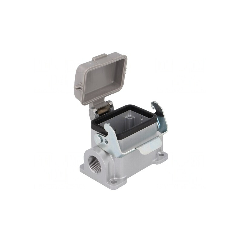Carcasă pentru conectori HDC C146 dimensiune E6 cu clichet | Electronic-mag.ro | Componente Electronice Carcasă pentru conectori HDC C146 dimensiune E6 cu clichet | Electronic-mag.ro | Componente Electronice