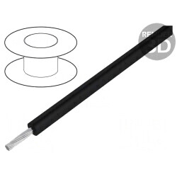 Cablu Lead Wire Cu EPDM negru 1,5kV 30,5m | Electronic-mag.ro | Componente Electronice