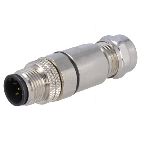 Mufă M12 5 PIN tată Profibus IP67 60V | Electronic-mag.ro | Componente Electronice