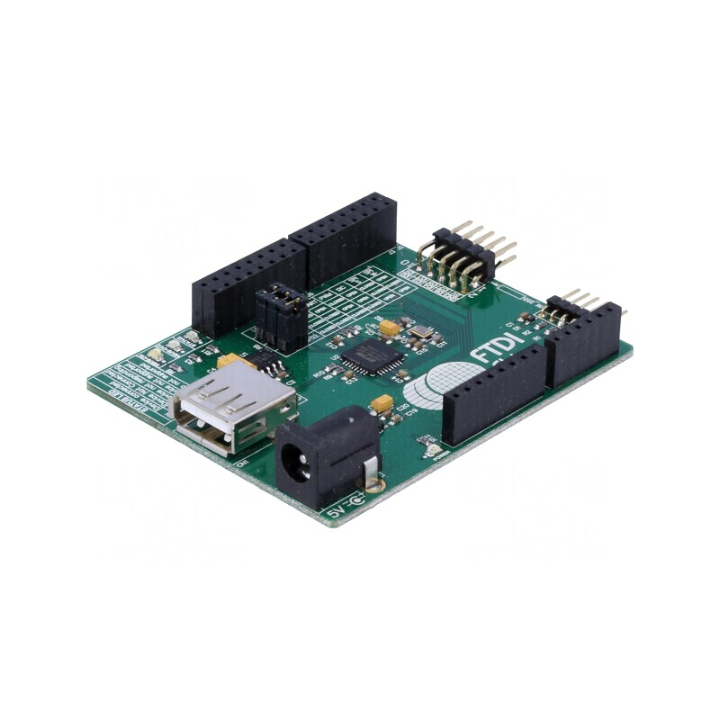 Kit Dezvoltare FTDI cu Soclu Pini și Alimentare USB | Electronic-mag.ro | Componente Electronice