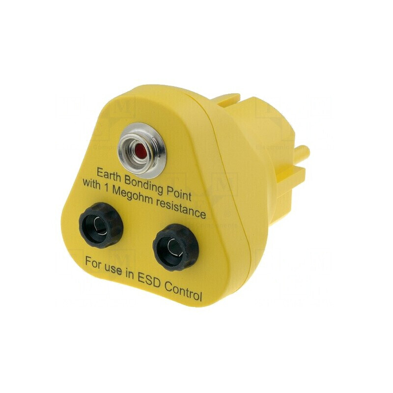 Fișă de împământare ESD 1MΩ | Electronic-mag.ro | Componente Electronice Fișă de împământare ESD 1MΩ | Electronic-mag.ro | Componente Electronice