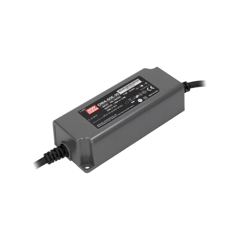 Alimentator LED 60W 30VDC 2A OWA-60E-30 | Electronic-mag.ro | Componente Electronice