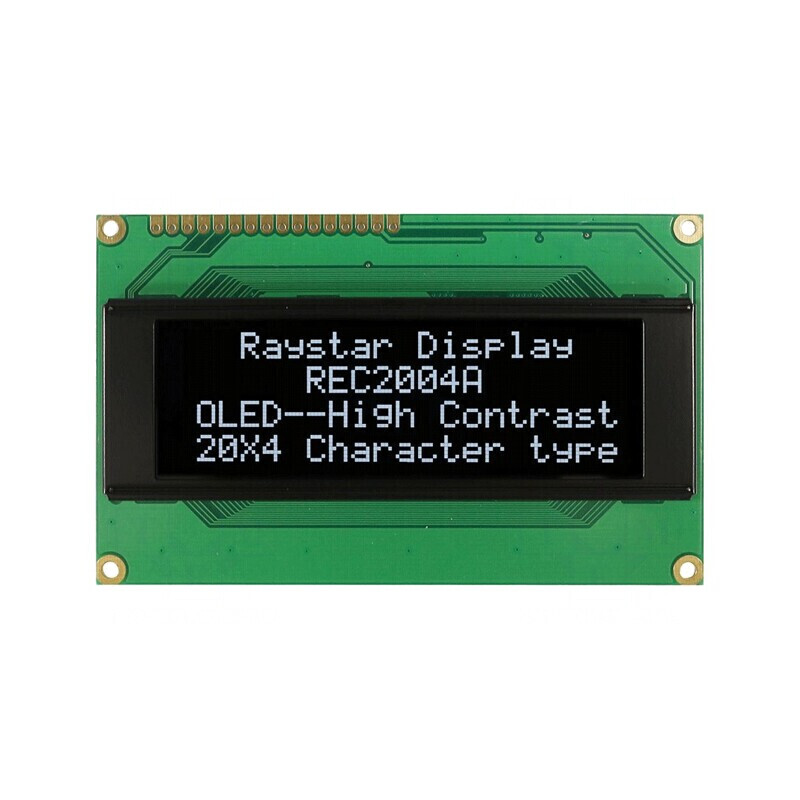 Display OLED Alfanumeric 20x4 Alb 98x60x10mm PIN 16 | Electronic-mag.ro | Componente Electronice