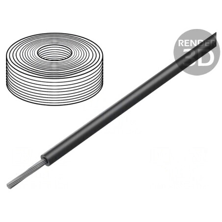 Cablu Siliconic Negru 3m 10AWG 150°C 600V | Electronic-mag.ro | Componente Electronice