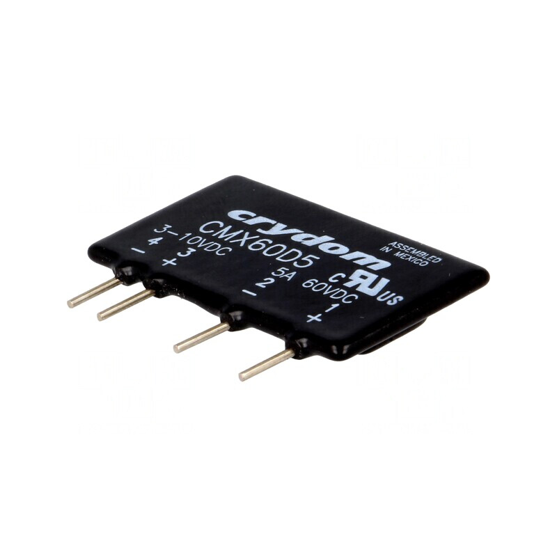 Releu Semiconductor 3-10VDC 5A 0-60VDC THT SIP CMX60D5 | Electronic-mag.ro | Componente Electronice Releu Semiconductor 3-10VDC 5A 0-60VDC THT SIP CMX60D5 | Electronic-mag.ro | Componente Electronice