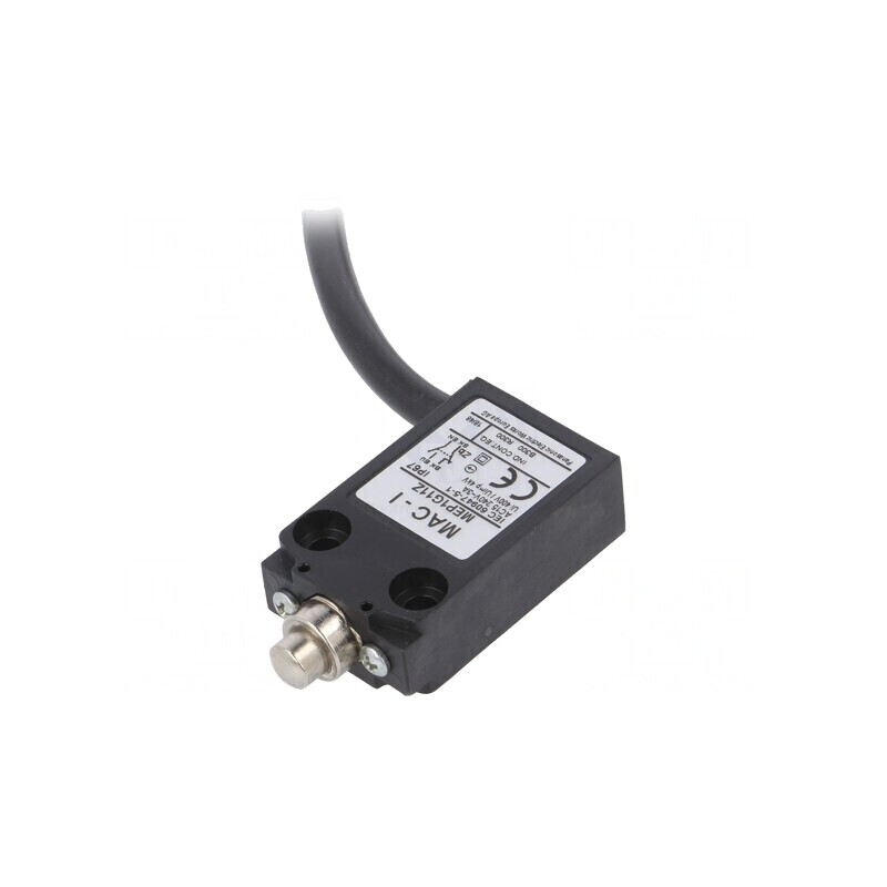 Limitator de cursă bolț Ø8mm NO NC 5A 240VAC 250VDC MEP1G11Z | Electronic-mag.ro | Componente Electronice