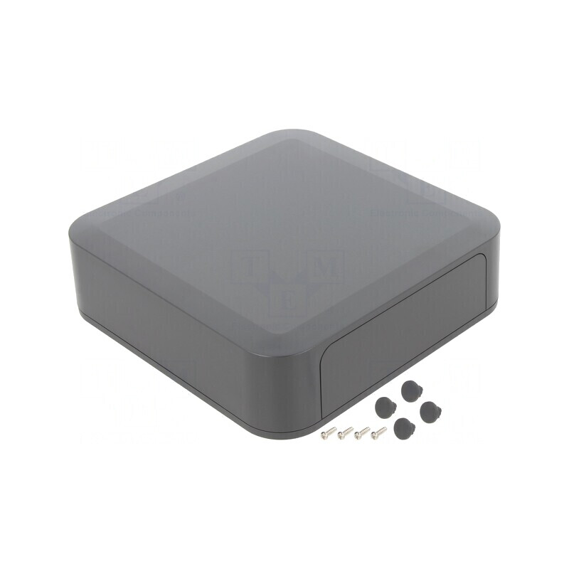 Carcasă ABS Gri Închis 175x175x50mm PF18-5-18D | Electronic-mag.ro | Componente Electronice