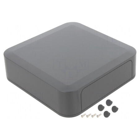 Carcasă ABS Gri Închis 175x175x50mm PF18-5-18D | Electronic-mag.ro | Componente Electronice