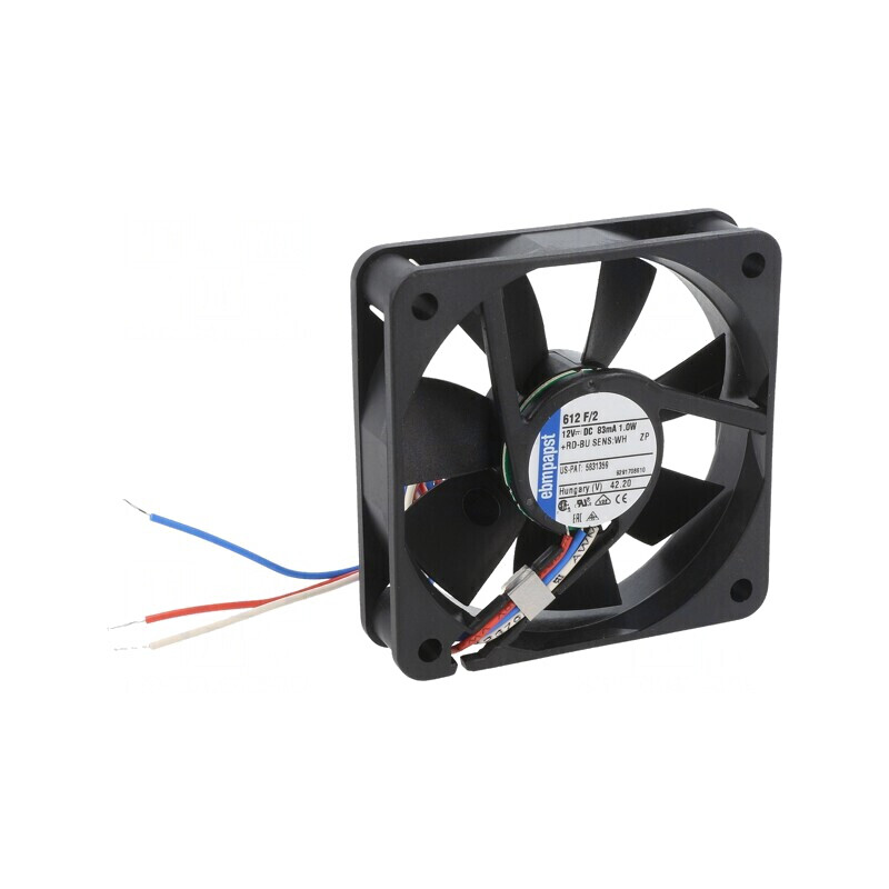 Ventilator axial DC 12V 60x60x15mm 29m3/h 27dBA | Electronic-mag.ro | Componente Electronice
