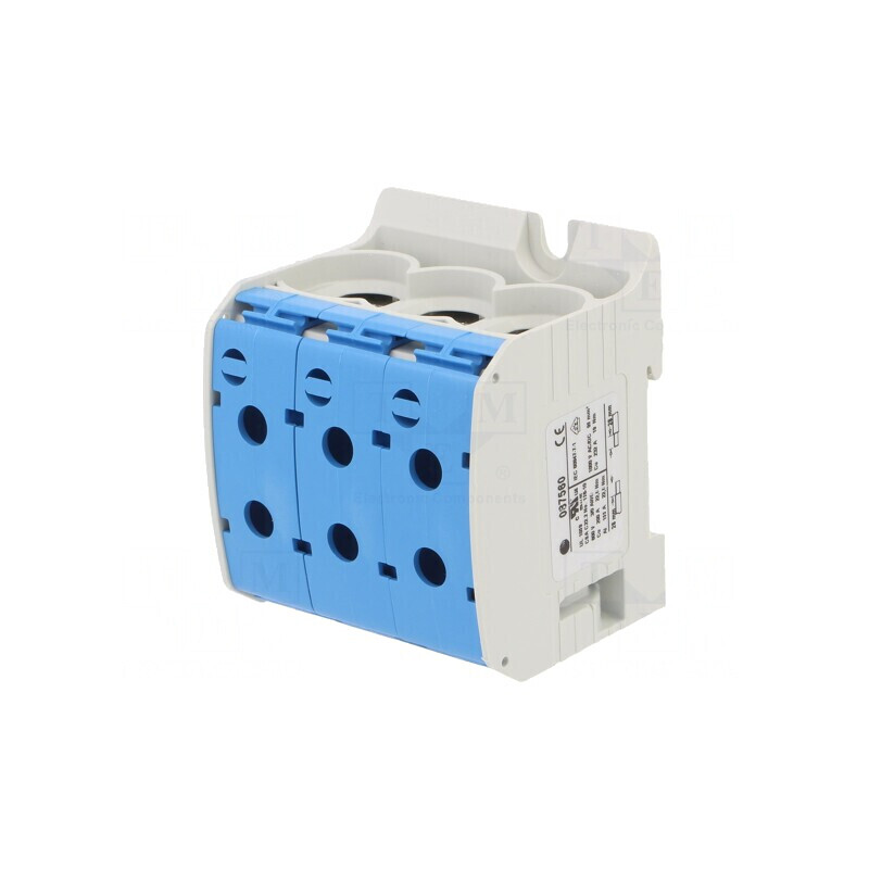 Conector Îmbinare Șine 95mm2 1 Pista 6 Borne Albastru STB | Electronic-mag.ro | Componente Electronice Conector Îmbinare Șine 95mm2 1 Pista 6 Borne Albastru STB | Electronic-mag.ro | Componente Electronice