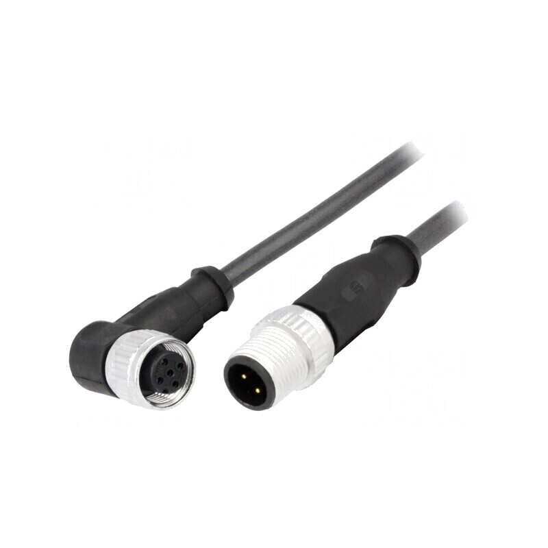 Cablu Senzori Automatizări 4PIN M12-M12 7,5m | Electronic-mag.ro | Componente Electronice