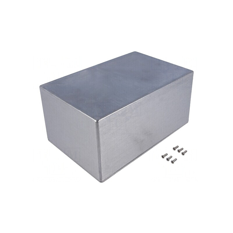 Carcasă Universală Aluminiu Naturală 146mm x 222mm x 106mm | Electronic-mag.ro | Componente Electronice