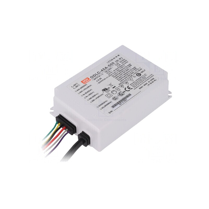 Alimentator LED 45W 500mA IP67 | Electronic-mag.ro | Componente Electronice