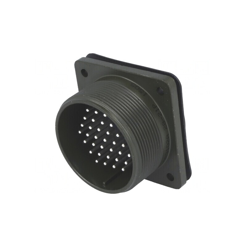 Conector circular din aluminiu 28 MS/DS | Electronic-mag.ro | Componente Electronice