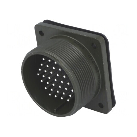 Conector circular din aluminiu 28 MS/DS | Electronic-mag.ro | Componente Electronice